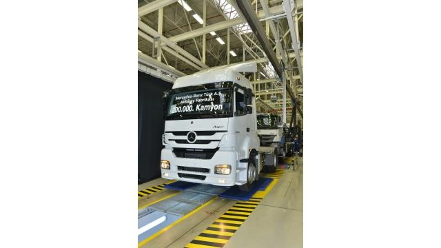 Mercedes-Benz Türk, Türkiye’de 200.000’Inci Kamyonunu Üretti