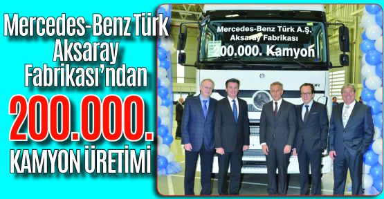 Mercedes-Benz Türk’ten Üretim Rekoru