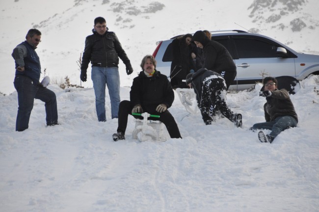 Hasandağı’nda Kayak Keyfi