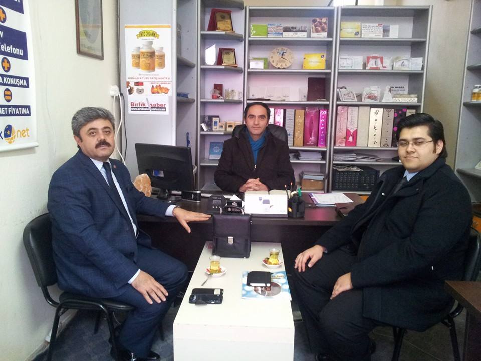 Milletvekili Aday Adayı Aslan Gazetemizi ziyaret etti