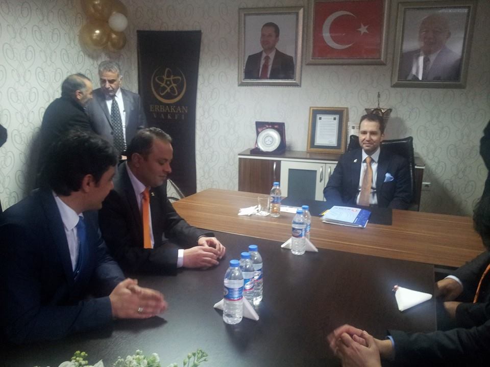 Fatih Erbakan Aksaray’da