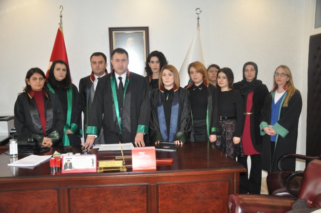 Aksaray Barosu Özgecan Cinayeti ve İç Güvenlik Paketi Basın Açıklaması yaptı