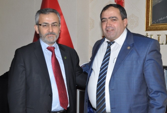 Prof. Dr. Ayhan’dan Başkan Koçak’a Hayırlı Olsun Ziyareti