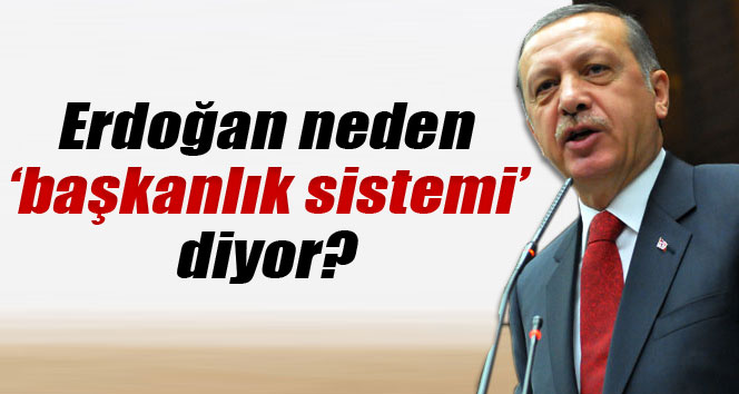 Cumhurbaşkanı Erdoğan neden ‘başkanlık sistemi’ diyor?
