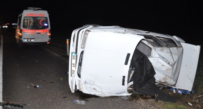 Alkollü Sürücü Kazaya Neden Oldu: 1 Ölü 2 Yaralı