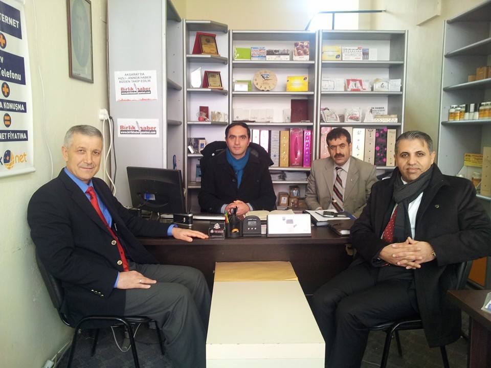 Milletvekili A.Adayı Çalışkan Gazetemizi Ziyaret etti