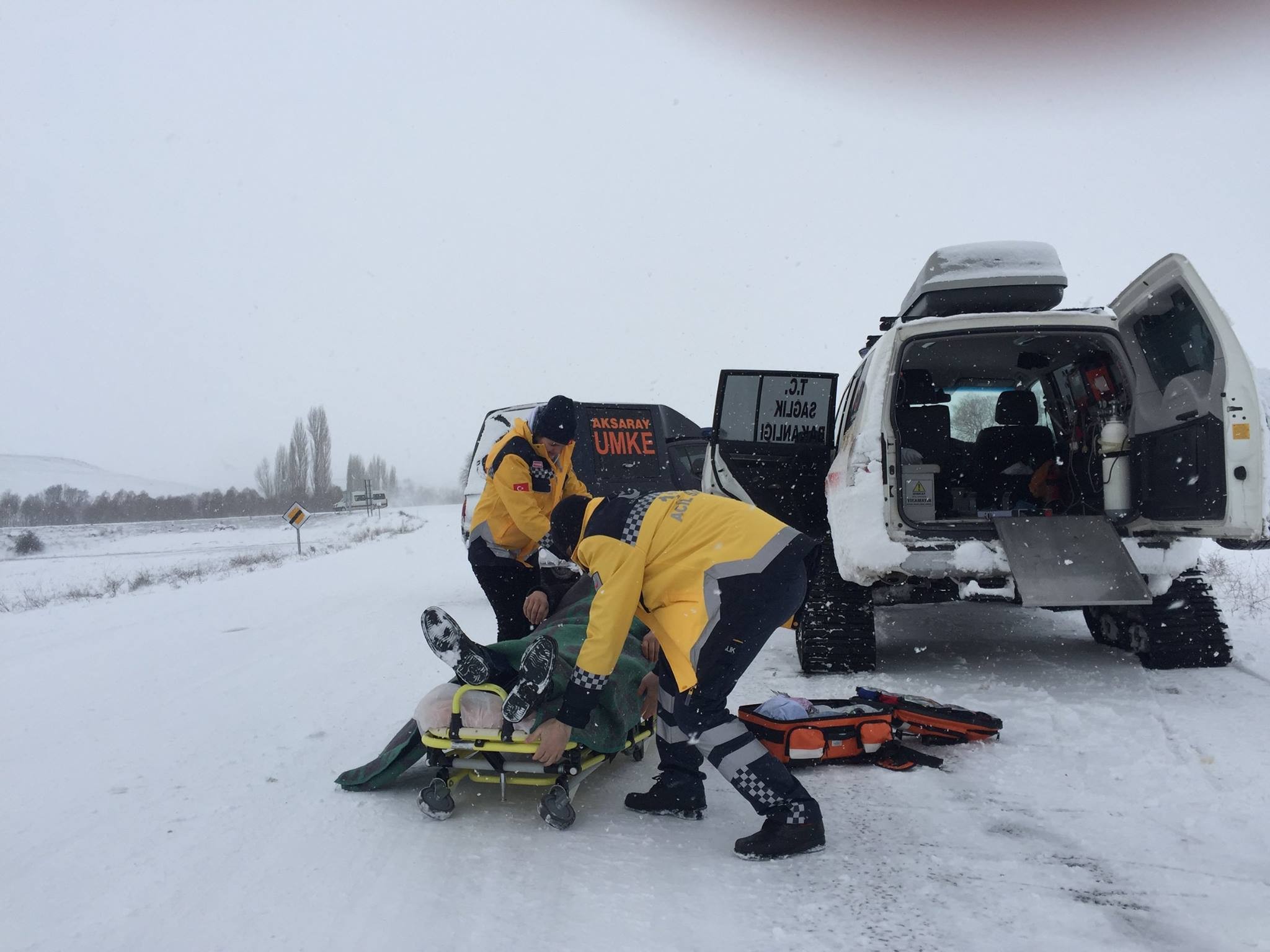 112 Ve UMKE Ekipleri Engel Tanımıyor