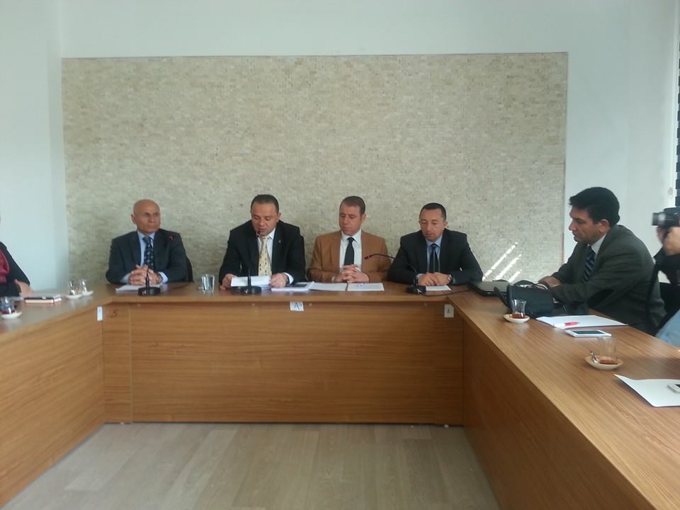 Ak Parti Aylık Faaliyetlerini basına anlattı