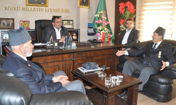 Gazilerden Başkan Koçak’a Ziyaret