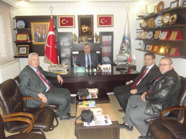 Lokman Gümüşsoy Ticaret Borsasını ziyaret etti