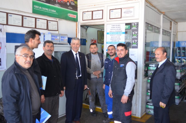 Milletvekili Aday adayı Çalışkan Sanayi Esnafını ziyaret etti