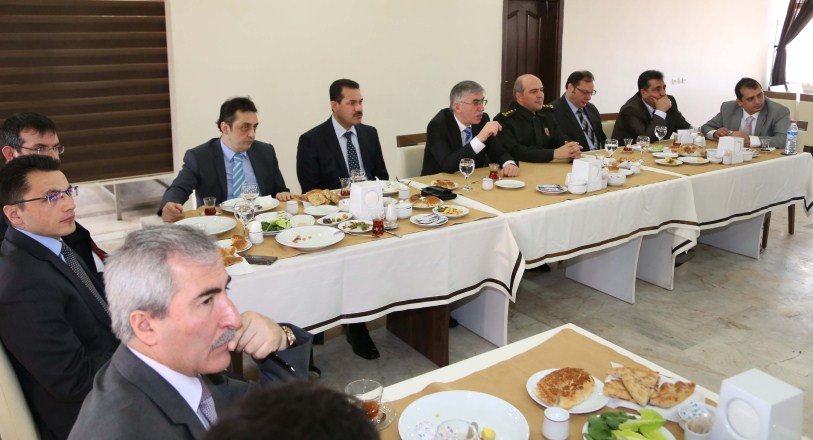 Ortak Paylaşım ve Genel Değerlendirme Toplantısı Polisevinde Yapıldı