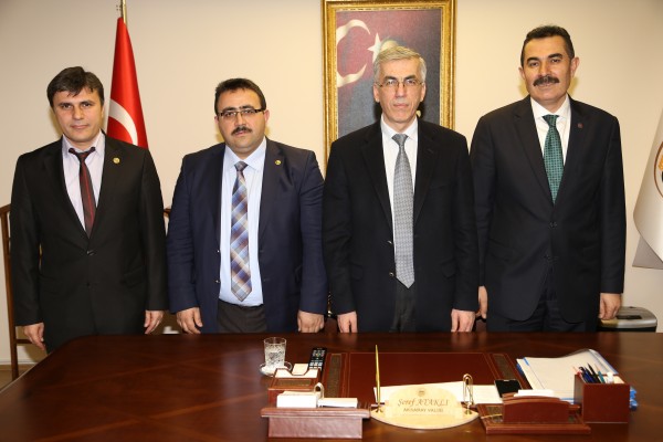 Sendikalardan Vali Ataklı’ya ziyaret