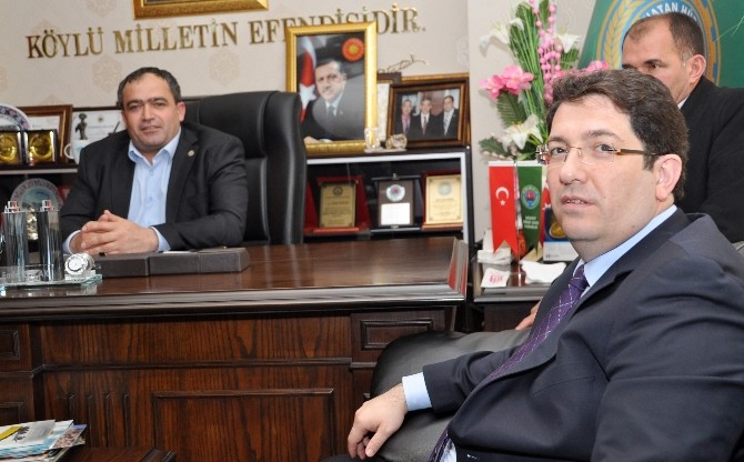 Başkan Yazgı’dan Başkan Koçak’a Ziyaret