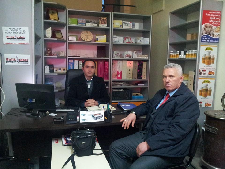 Milletvekili A.Adayı Lokman Gümüşsoy Gazetemizi ziyaret etti