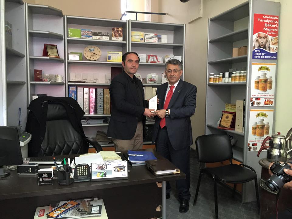 Milletvekili A.Adayı Suat Güneş gazetemizi ziyaret etti