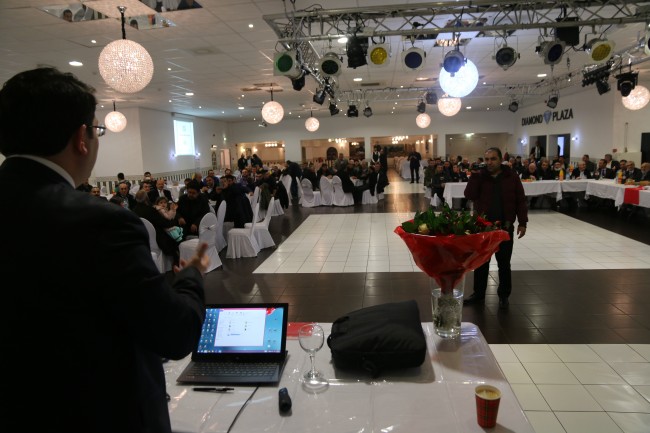 Rotterdam’da Başkan Yazgı’ya Yoğun İlgi