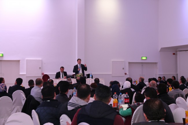 Başkan Yazgı’ya Hollanda’nın Den Haag Kentinde Coşkulu Karşılama Yapıldı