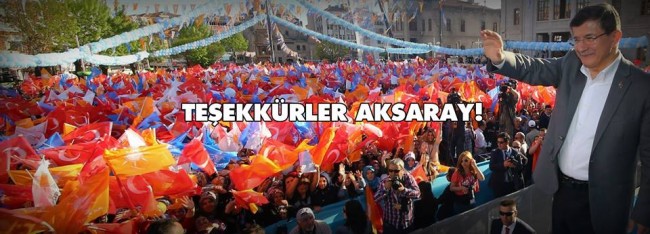 Başbakan Ahmet Davutoğlu Aksaray’da