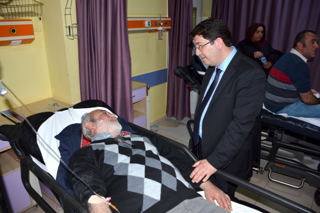 Başkan Yazgı’dan Hastalara Anlamlı Ziyaret