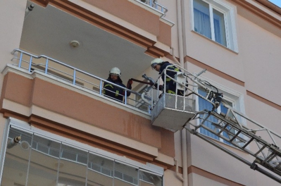 Kilerde Çıkan Yangın Korkuttu