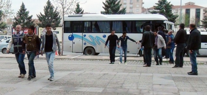 Aksaray’da Hava Destekli Operasyonda 11 Tutuklama