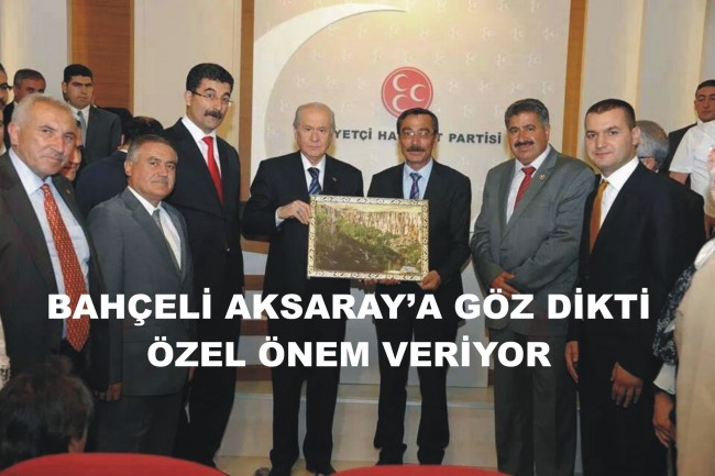 Bahçeli; Aksaray’da ısrarlı