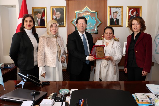 Girişimci İş Kadınları Derneğinden Nezaket Ziyareti