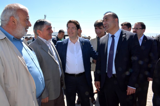 Başkan Yazgı Vekil Adayı Hüyük İle Galerici Esnaflarını Ziyaret etti