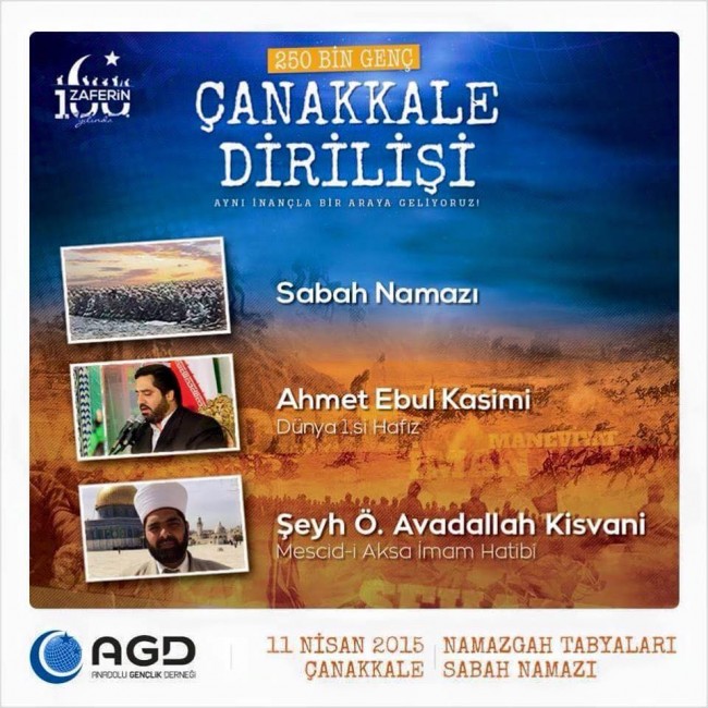AGD, Gençliği Çanakkale’de Ecdadıyla Buluşturacak