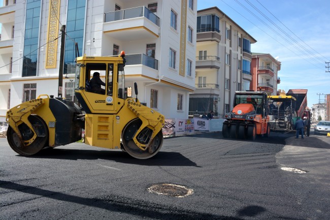 Aksaray’da Asfalt Sezonu Açıldı