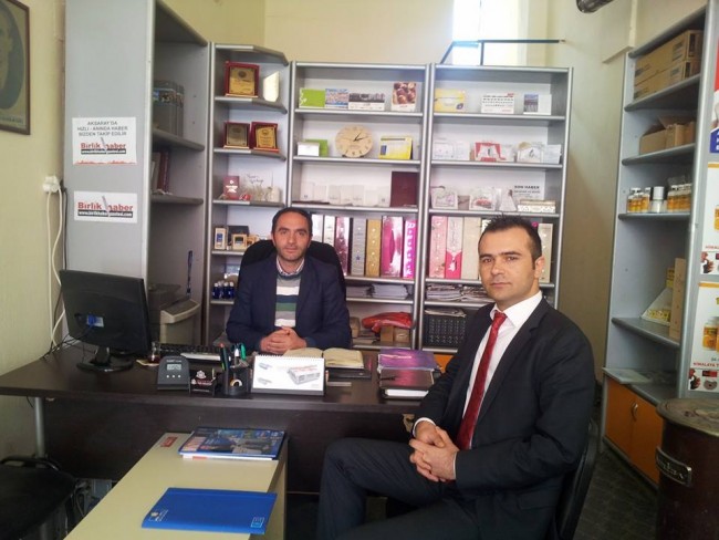 MHP Milletvekili A.Adayı Fatih Coşkun Gazetemizi ziyaret etti