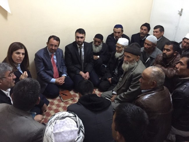 İnceöz’den Özbekleri Sosyal Yardımlaşma  ve Dayanışma Kültür Derneğine ziyaret