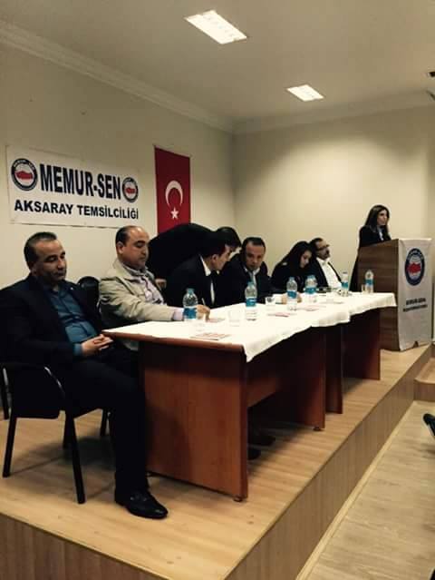 Ak heyet Memur-Sen üyeleri ile buluştu