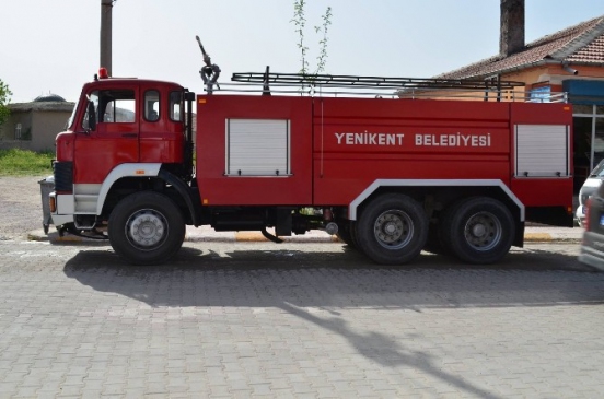 Yenikent’e Yeni İtfaiye Aracı