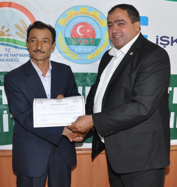 Aksaray’da 260 Çobana Sertifika Verildi
