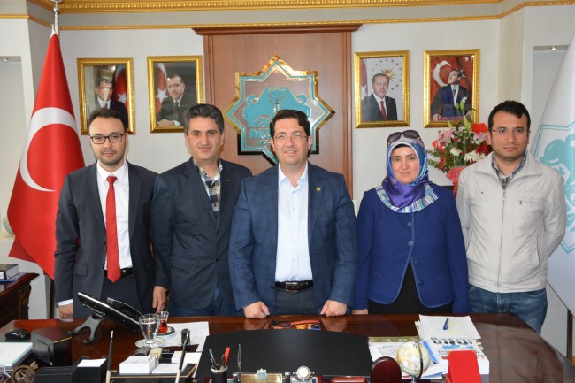 Eczacılar Başkan Yazgı’yı Ziyaret Etti