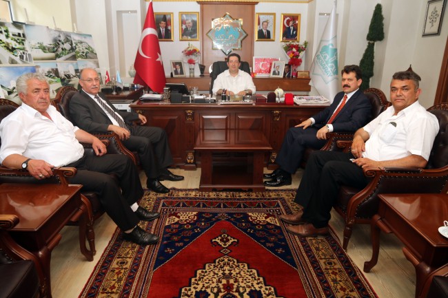 Adana ve Mersin Başsavcıları Başkan Yazgı’yı Ziyaret Etti
