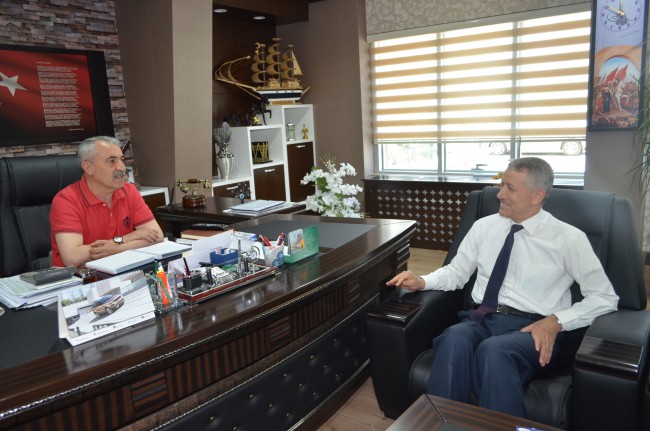 Aksaray SGK İl Müdürlüğü Müteahhitler Odasını ziyaret etti