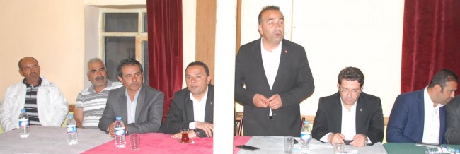 AK Parti Gerentol ve Hırkatol’da partililerle buluştu