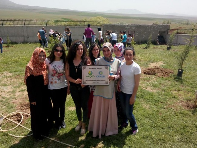 Akçed’den Çavdarlıya Yeşil Yardım