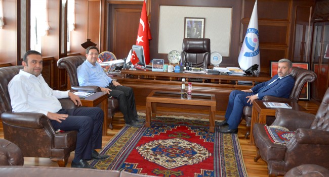 Başkan Yazgı, ASÜ Rektörünü Ziyaret Etti