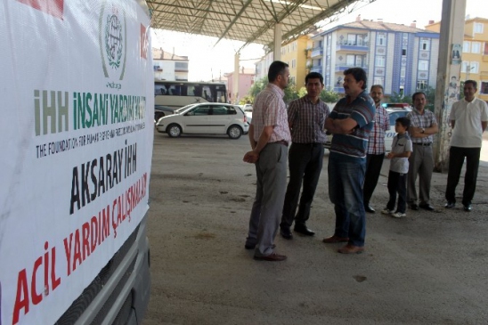Aksaray’dan Suriye’ye Yardım Tir’ı