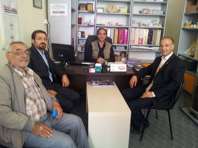 DSP’den gazetemize ziyaret