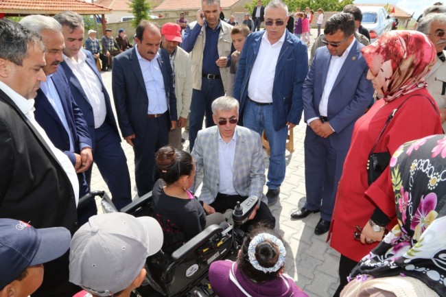 Tarım Platformu bedensel engelli Sahire’yi sevindirdi