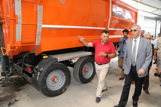 Vali Şeref Ataklı Sanayicileri ziyaret etti