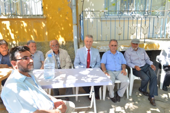 Aksaray SGİM, Sosyal Güvenlik Uzmanı Çelik’ e Taziyede bulundu