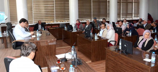 Başkan Yazgı Hamidiyeli Vatandaşlarla İstişare Toplantısı Yaptı