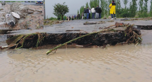 Aksaray’da Tarım Ve Hayvancılığı Sel Vurdu