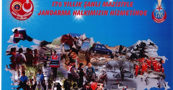 Jandarma Teşkilatının 176’ ıncı Kuruluş Yıl Dönümü